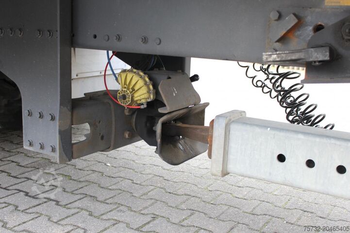 Anhänger mit Pritsche & Plane Fruehauf Fruehauf 2-Achser SAF Edscha Alu Bordwände