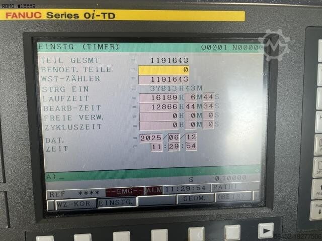 Swiss-type cnc lathe STAR SB20R type G