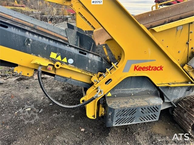 Siebanlage Keestrack K6 Sorter. 6150 hours.