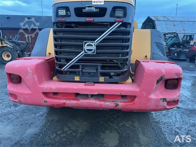 Radlader Volvo L90F wheel loader w/ Volvo gravel bucket. WATCH VI