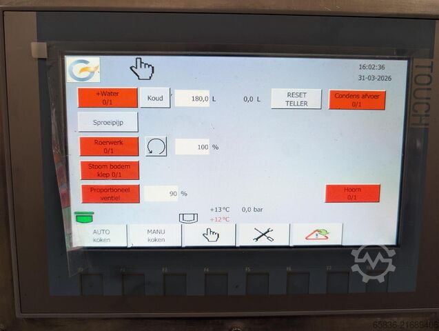 Berief KIPPKO 1200L Kochkessel Berief KIPPKO 1200L cooking kettle