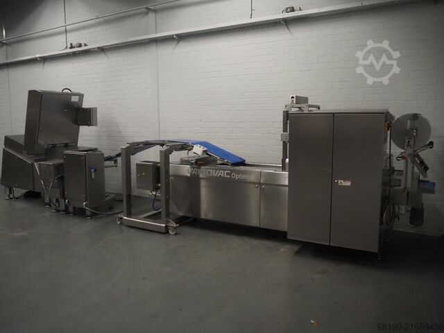 Schneid- und Verpackungslinie Treif/variovac Divider 660+ / 420. OL0707