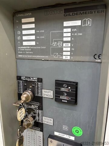 CNC Dreh- und Fräszentrum GILDEMEISTER MF TWIN 65-II