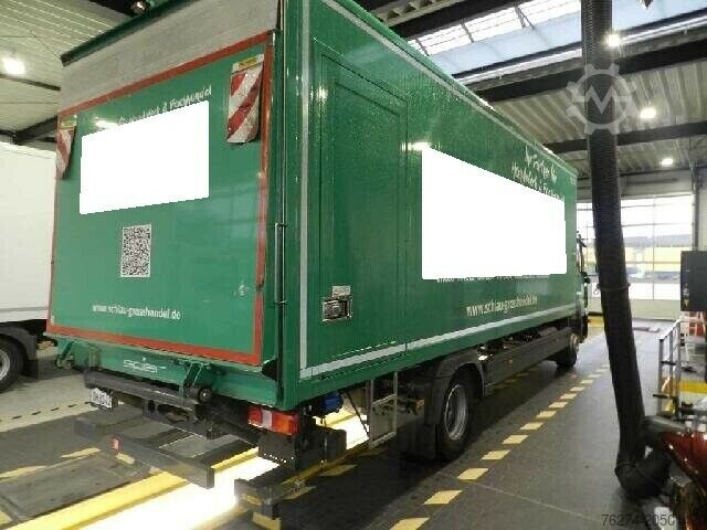 Box truck Mercedes-Benz Atego 1524 L Koffer LBW 2t SeitentĂźr 2x Kamera