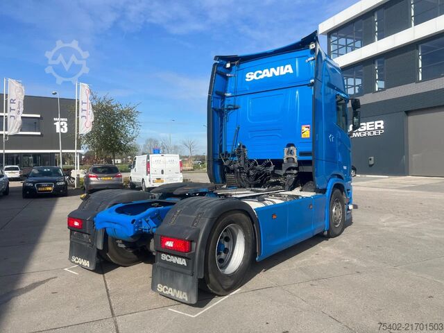 Standard tractor Scania 450S NGS 2x Tank / Hydraulic / Retarder / Full Air