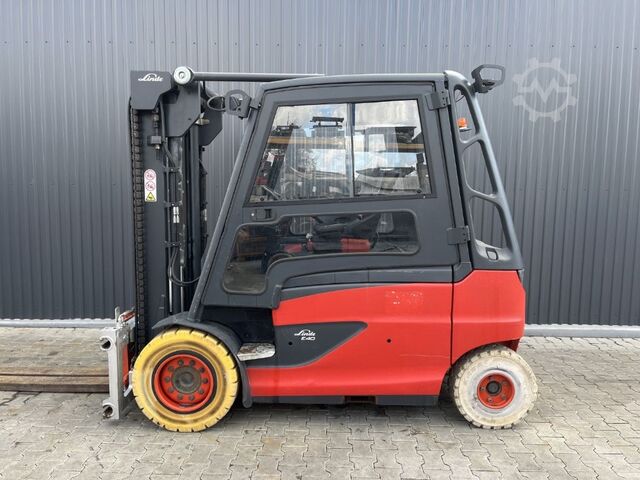Electric 4-wheel forklift Linde E 40HL-01/600