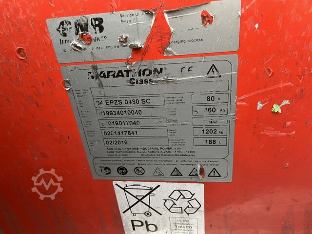 Electric 4-wheel forklift Linde E 20-01