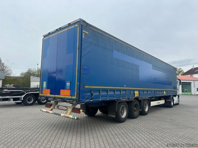 Open semitrailer with tarp KRONE SD-P 24L / Innenhöhe 2,7 m / TüV 06-26
