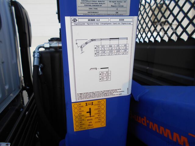 Tipper van Isuzu M29 (6 ton) - GRU e RIBALTABILE