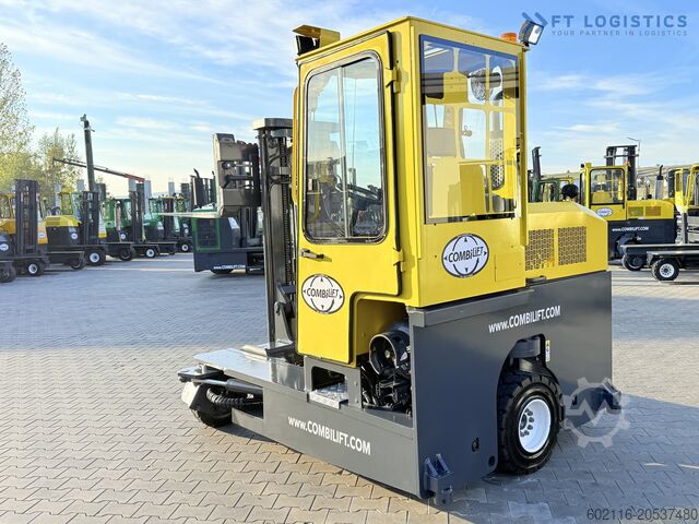Four-way forklift Combilift C3000 GAS TRIPLEX 4900 FREE LIFT CABIN