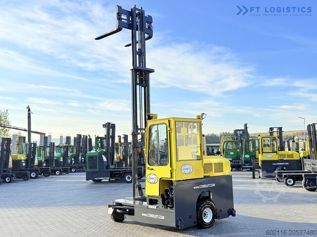 Four-way forklift Combilift C3000 GAS TRIPLEX 4900 FREE LIFT CABIN