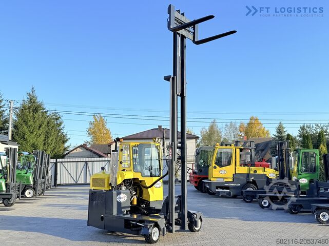 Four-way forklift Combilift C3000 GAS TRIPLEX 4900 FREE LIFT CABIN