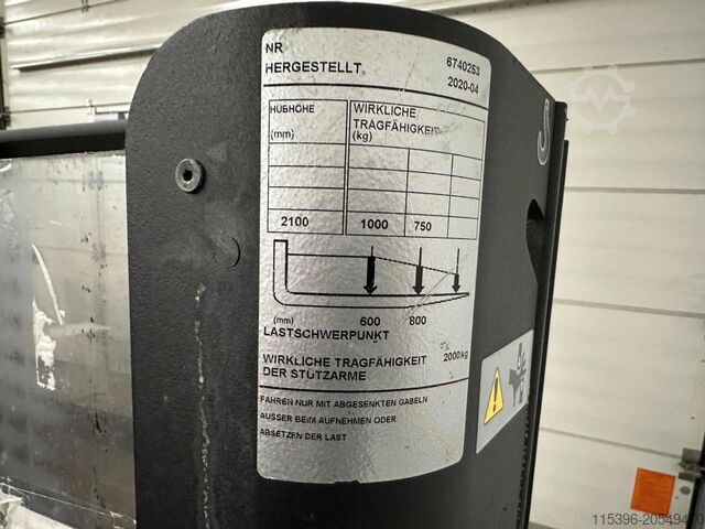 High Lift stacker Toyota SPE 200 DN - NICHT FAHRBEREIT / NO RUNNER !!!