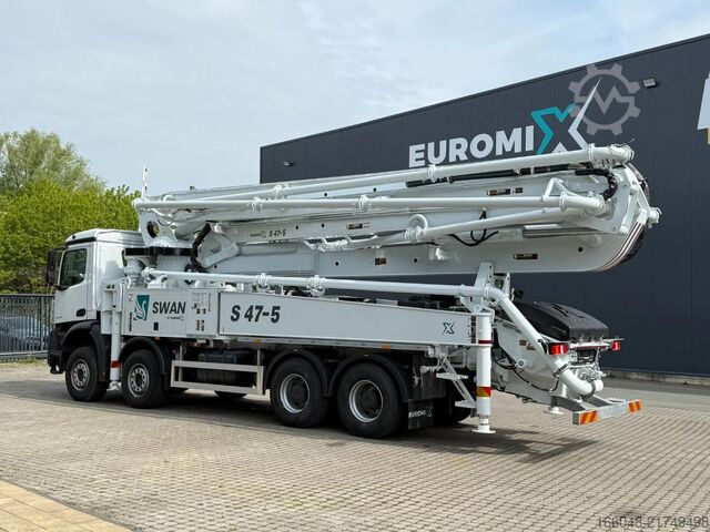 Betonpumpe Mercedes-Benz Arocs 4142 Mercedes-Benz Arocs 5 4542 8x4 SWAN ...