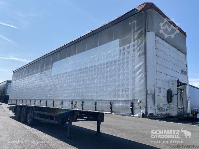 Open semitrailer with tarp Schmitz Cargobull Semitrailer Curtainsider Standard