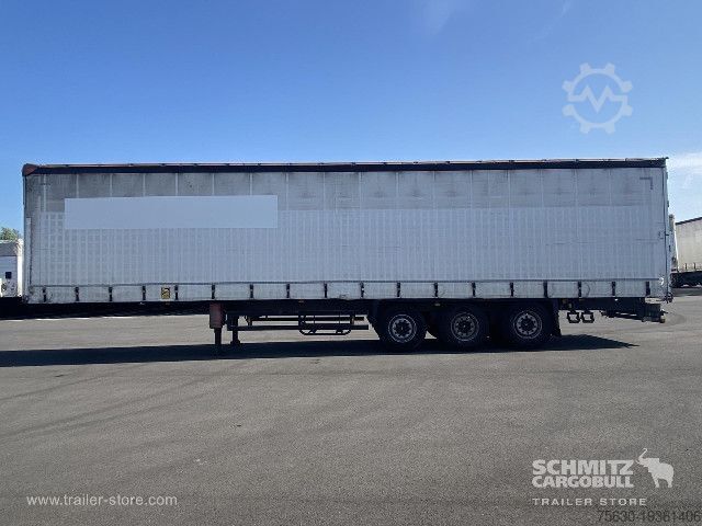 Open semitrailer with tarp Schmitz Cargobull Semitrailer Curtainsider Standard