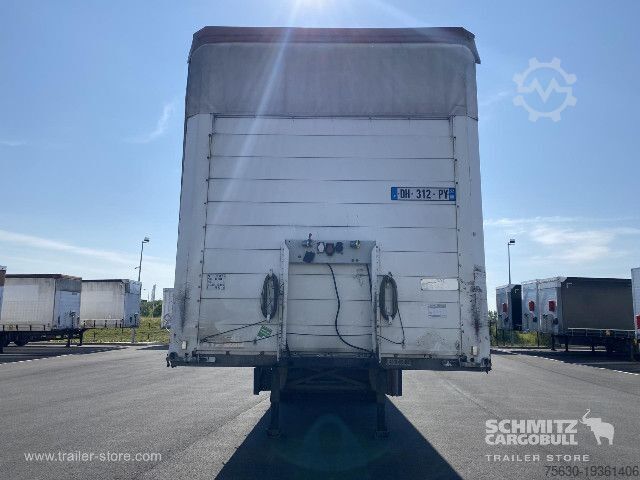 Open semitrailer with tarp Schmitz Cargobull Semitrailer Curtainsider Standard