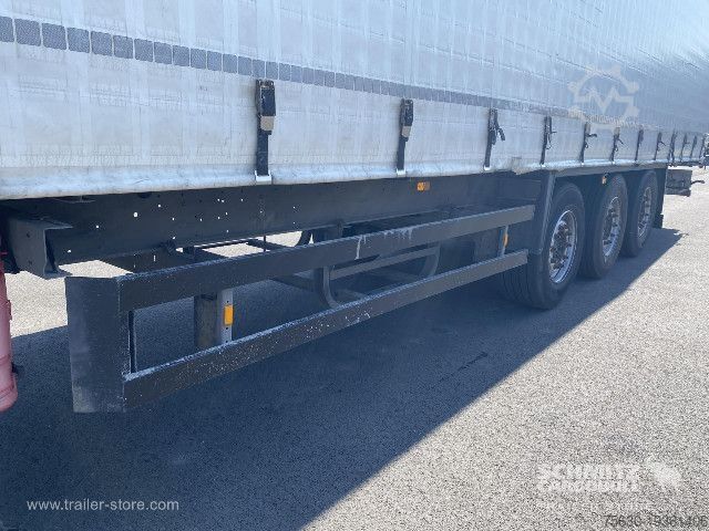 Open semitrailer with tarp Schmitz Cargobull Semitrailer Curtainsider Standard