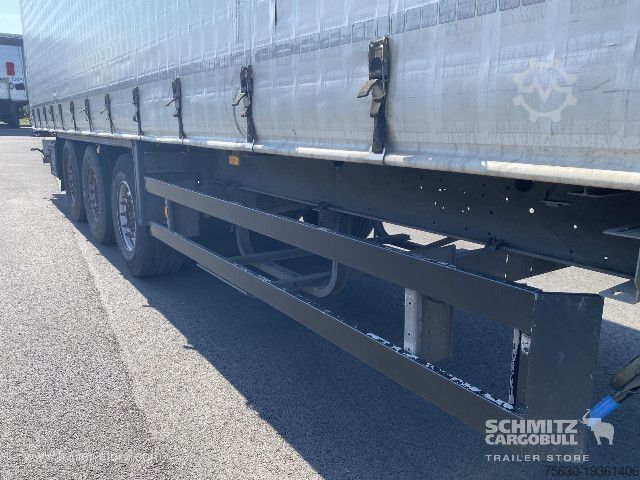Open semitrailer with tarp Schmitz Cargobull Semitrailer Curtainsider Standard