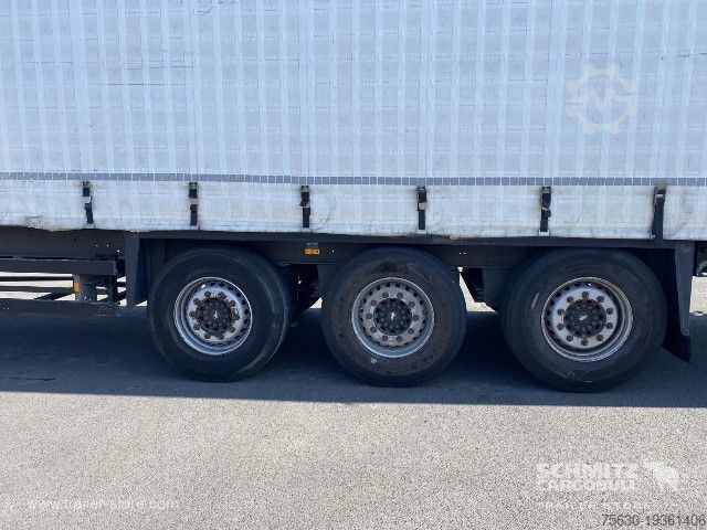 Open semitrailer with tarp Schmitz Cargobull Semitrailer Curtainsider Standard