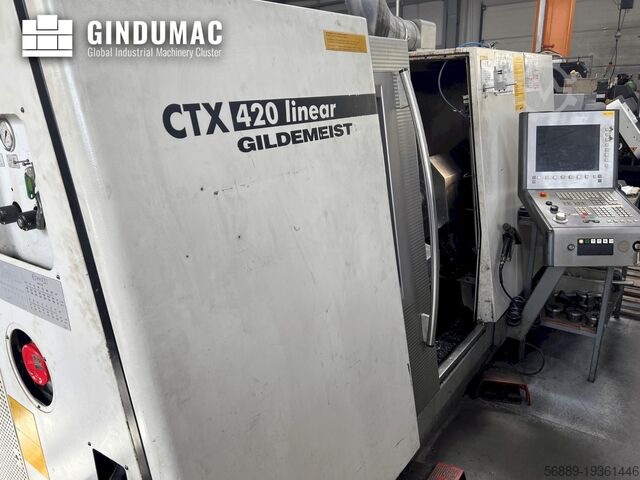 Horizontal-Drehmaschine Gildemeister GILDEMEISTER CTX 420 linear