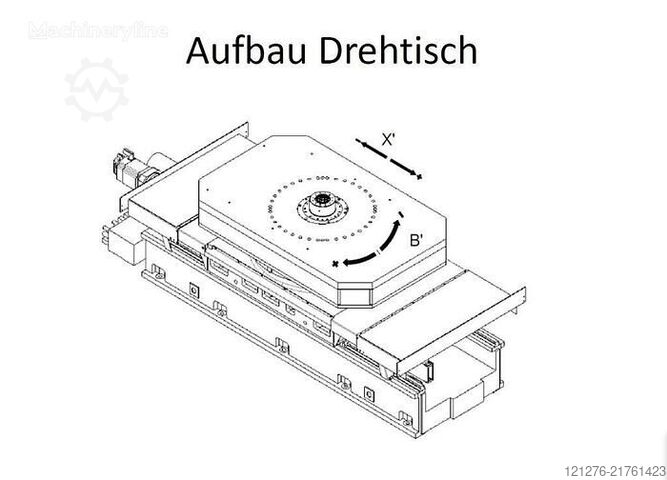 High-performance machining center EHLA DEPO XPERT K 1212