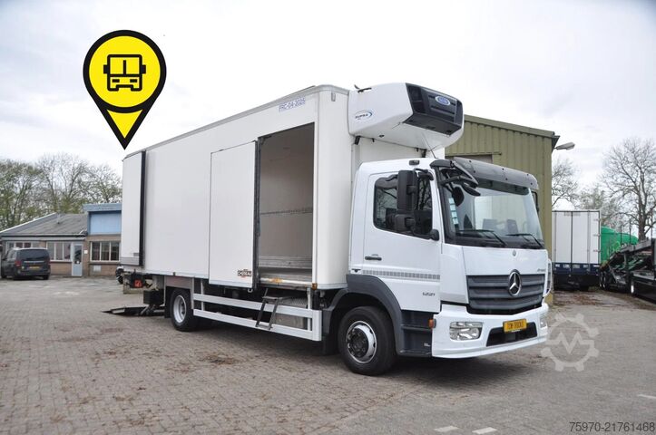 Refrigerated/frozen transport Mercedes-Benz Atego 1221 CARRIER 850 - CHEREAU - DHOLLANDIA -...