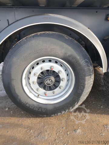 Tipper semitrailer FLIEGL Sattelkipper ALU 50m³ DHKA 390