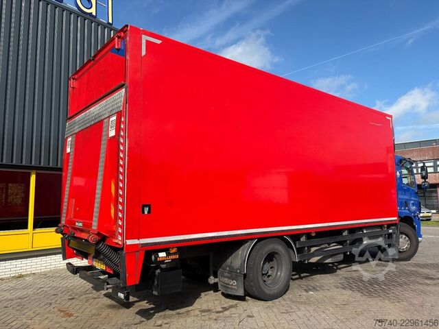 Box body DAF CF 230 + DHOLLANDIA LOADLIFT + 19 TON + BOX 7,4...