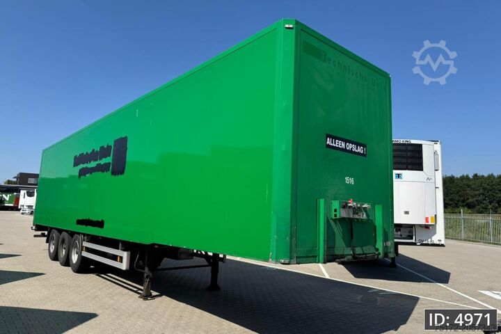 Koffer Van Eck PT-3 / BPW Drum / Roll up door