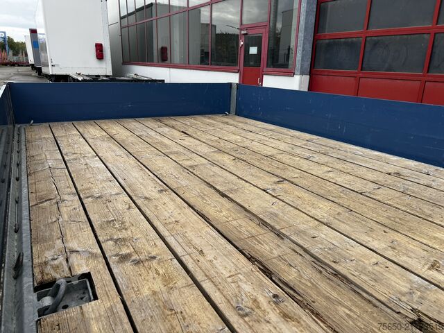 Low loader trailer  tt  Tandempritsche- Tieflader, wenig Benutzt