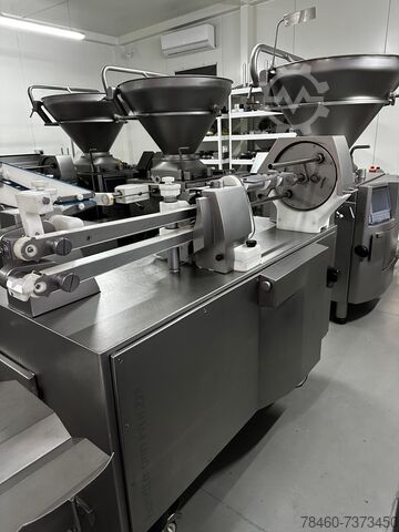 Fleischverarbeitungsmaschine HANDTMANN VF-616 + PVLH-228