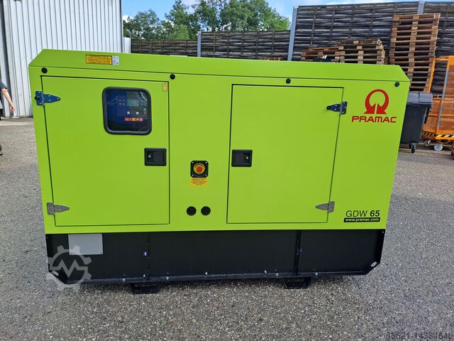 Genset, generator, power generator Pramac GDW 65 P FS3A