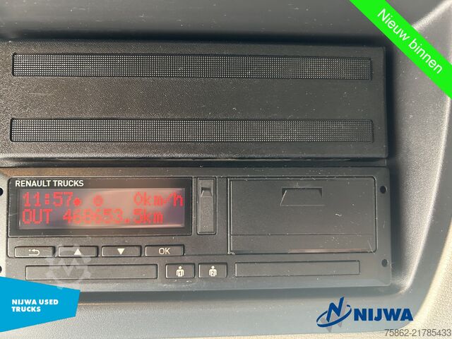 Suitcase Renault D12 240 4x2 Laadklep 1500KG + Achteruitrijcamera