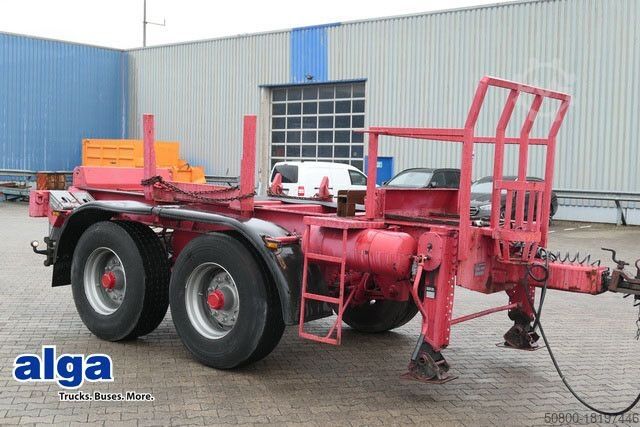 Low loader trailer GOLDHOFER FRM 2A, 18to., Ballastpritsche