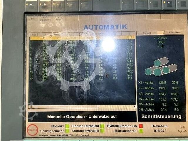 Round bending machine Marcovil - Stölting MCH 4R 1500/5 CNC