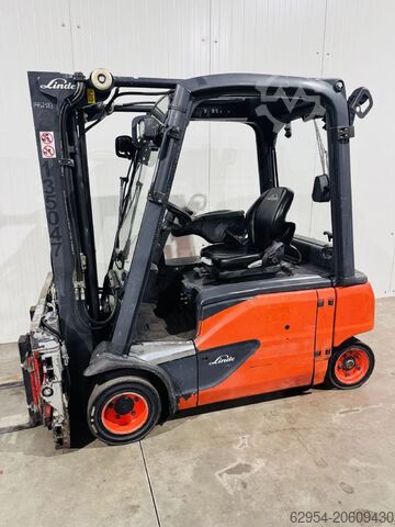 Electric 4-wheel forklift Linde E 20 PL-02 EVO Triplex Batterie Bj.22