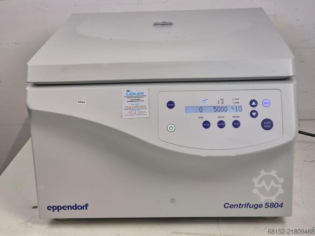 Eppendorf 5804 benchtop centrifuge Eppendorf 5804