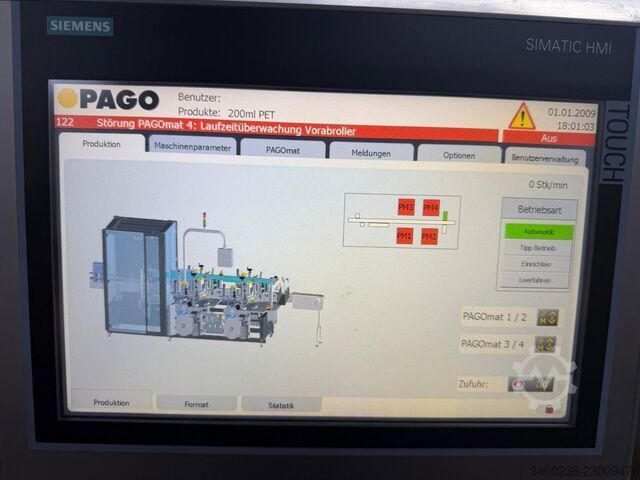 2014 Pago L200 Labeling machine Pago L200