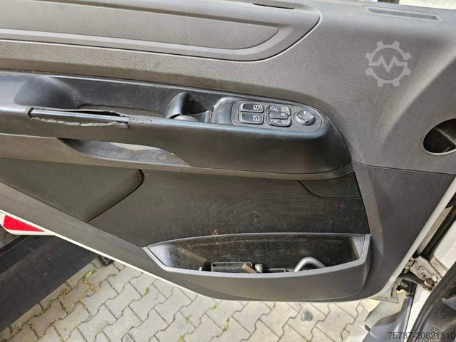 Flatbed truck with tarp DAF DAF CF 310 Space Cab, Gardine, Ladebordwand 1,5