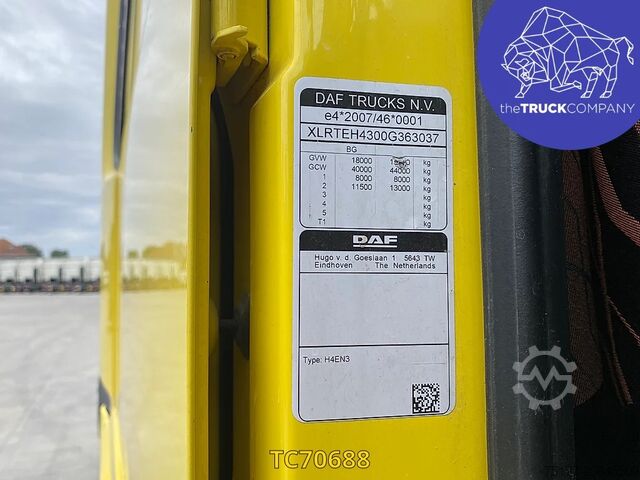 Standard-SZM DAF XF Euro6 430