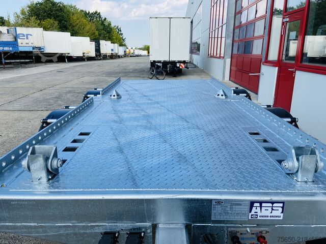 Low loader trailer Möslein TMH 2  14 t Tandem- Absetzmuldenanhänger,geschlossenen BodenNeufahrzeug
