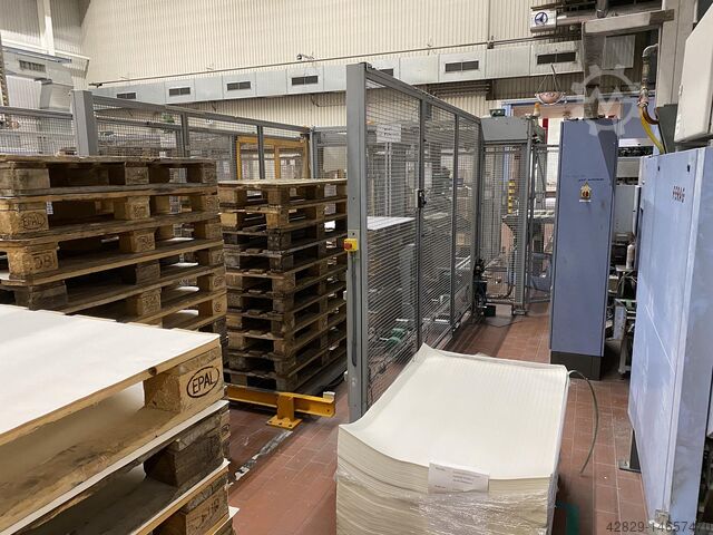 Log stacker with palletizer RECMI HD 1200