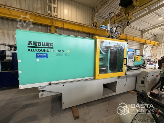 Arburg 520S 1300-400 (2015) 28.000 hours with Sprue picker robot Arburg 520S 1300-400