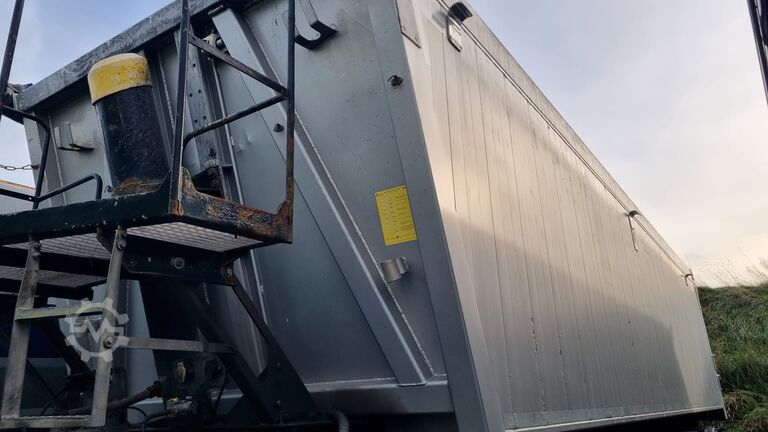 Tipper semi-trailer Reisch RHKS-35/24 AP Alukastenmulde