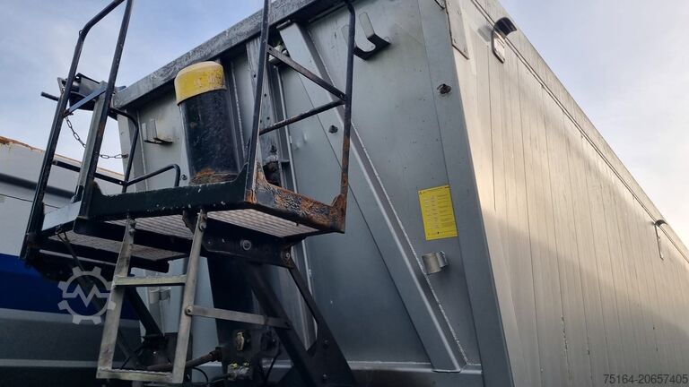 Tipper semi-trailer Reisch RHKS-35/24 AP Alukastenmulde
