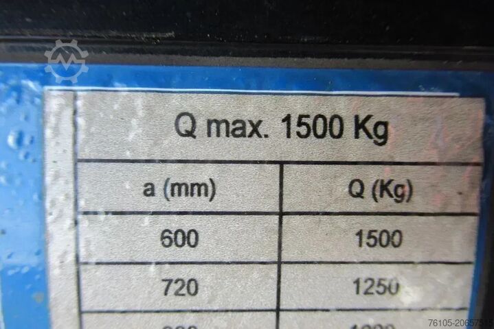 Curtain sided Volvo FL 240 Schuifzeil + Klep 1500 kg Euro 6