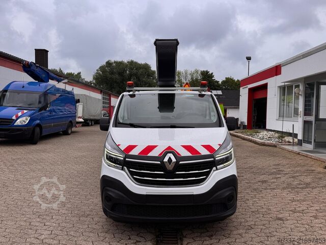 Transporter work platform Renault Trafic Hubarbeitsbühne Klubb KL 21B