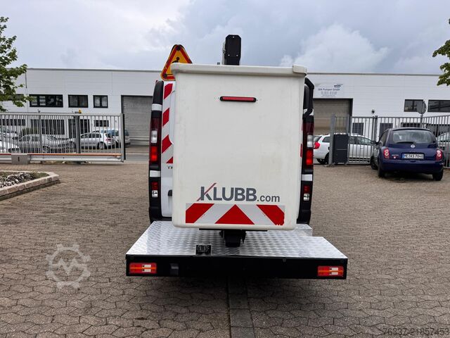 Transporter work platform Renault Trafic Hubarbeitsbühne Klubb KL 21B