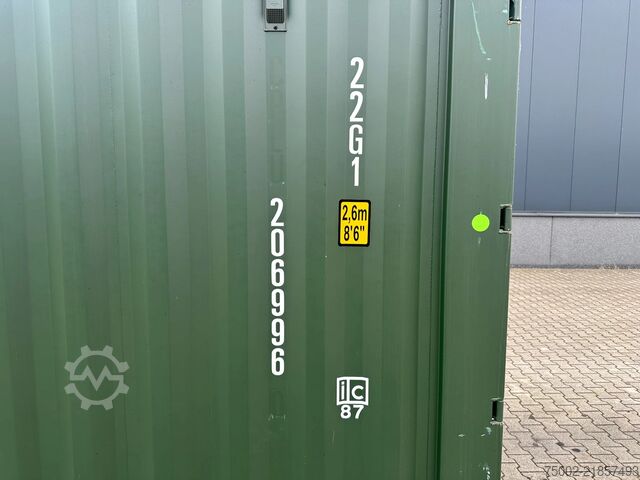 Container YANGZHOU NEW (ONE-WAY) 20FT ISO DV 8'6" STANDARD container